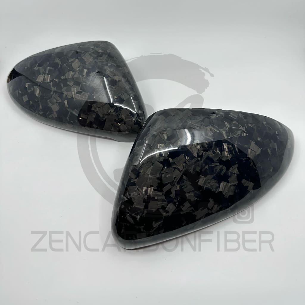 2015-2021 Volkswagen/VW Golf MK7 GTI/R/Jetta GLI Carbon Fiber Mirror Caps Replacements Forged carbon fiber / Golf