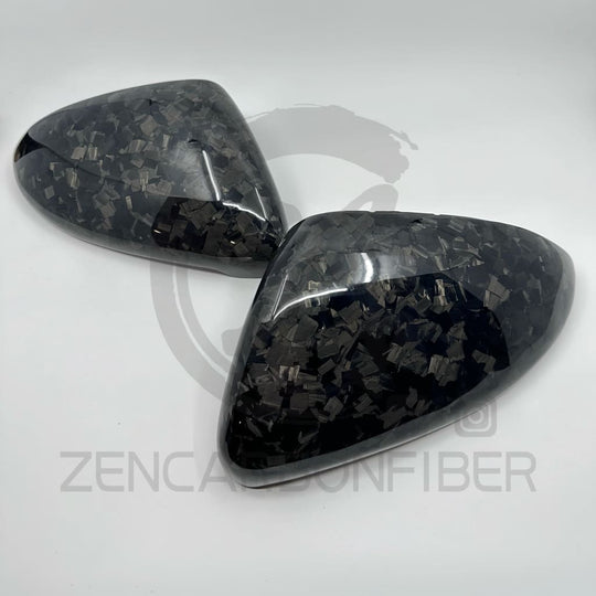 2015-2021 Volkswagen/VW Golf MK7 GTI/R/Jetta GLI Carbon Fiber Mirror Caps Replacements Forged carbon fiber / Golf