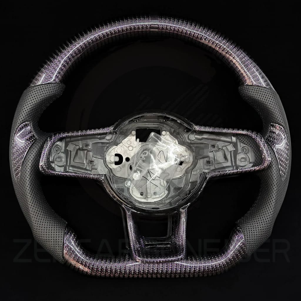 2015-2021 Volkswagen/VW Golf MK7 GTI/R/Jetta GLI Carbon Fiber Steering Wheel - Steering Wheels