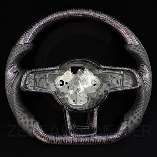 2015-2021 Volkswagen/VW Golf MK7 GTI/R/Jetta GLI Carbon Fiber Steering Wheel - Steering Wheels