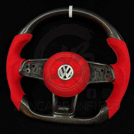 2015-2021 Volkswagen/VW Golf MK7 GTI/R/Jetta GLI Carbon Fiber Steering Wheel Steering Wheels