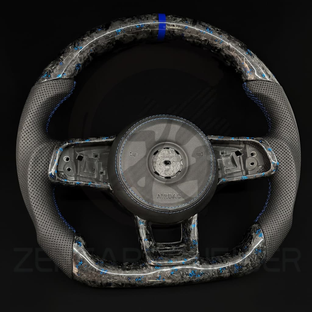 2015-2021 Volkswagen/VW Golf MK7 GTI/R/Jetta GLI Carbon Fiber Steering Wheel - Steering Wheels