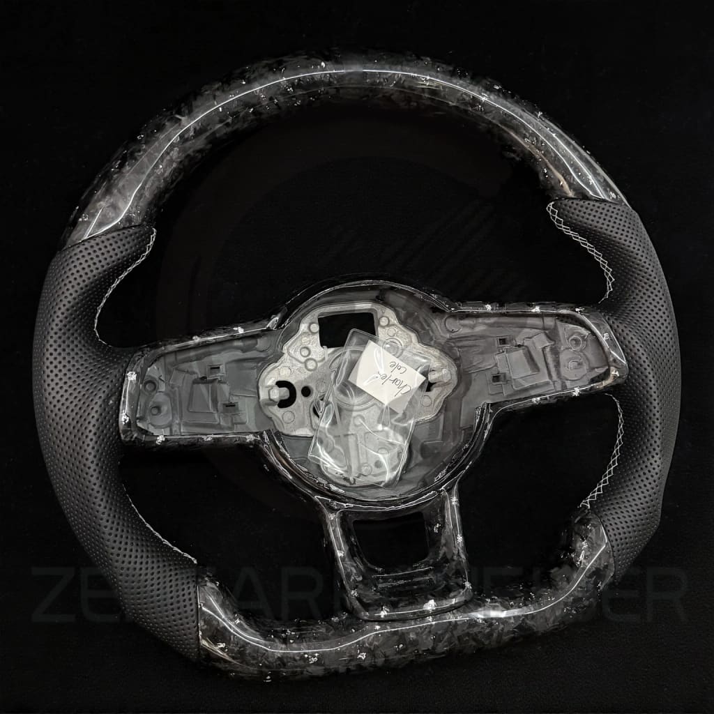 2015-2021 Volkswagen/VW Golf MK7 GTI/R/Jetta GLI Carbon Fiber Steering Wheel - Steering Wheels
