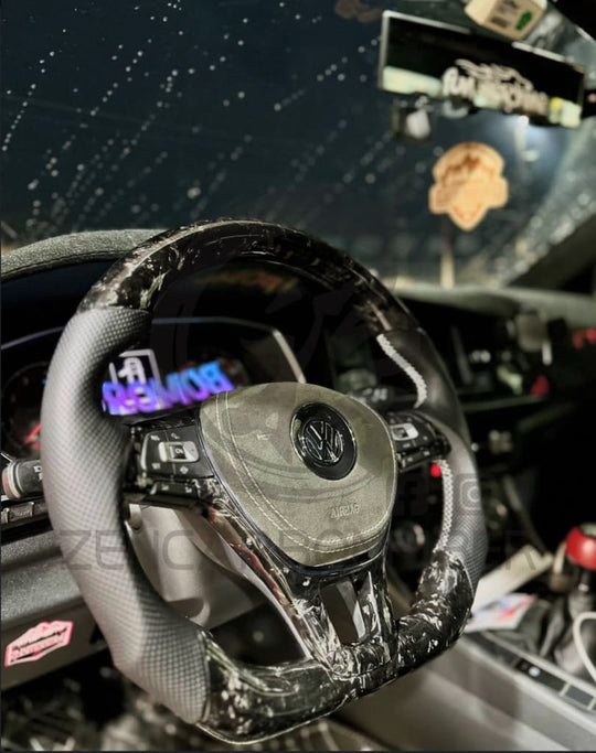 2015 + Volkswagen/VW MK7 Golf/Jetta/Passat Carbon Fiber Steering Wheel Steering Wheels