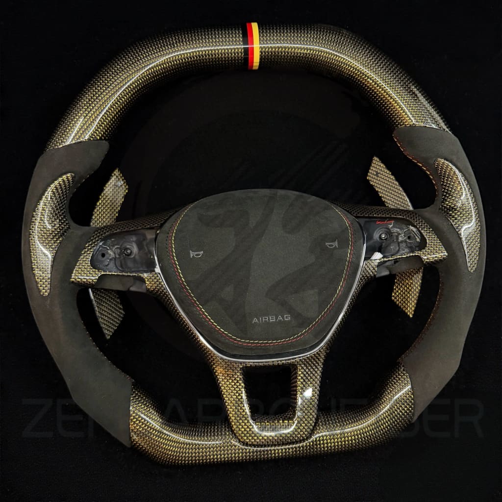 2015-2021 Volkswagen/VW MK7 Golf/Jetta/Passat Carbon Fiber Steering Wheel - Steering Wheels