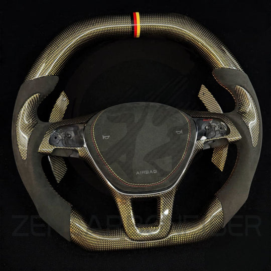 2015-2021 Volkswagen/VW MK7 Golf/Jetta/Passat Carbon Fiber Steering Wheel - Steering Wheels