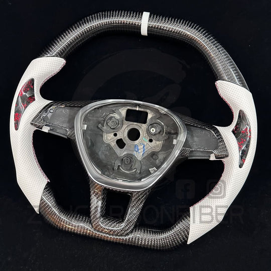 2015 + Volkswagen/VW MK7 Golf/Jetta/Passat Carbon Fiber Steering Wheel Steering Wheels