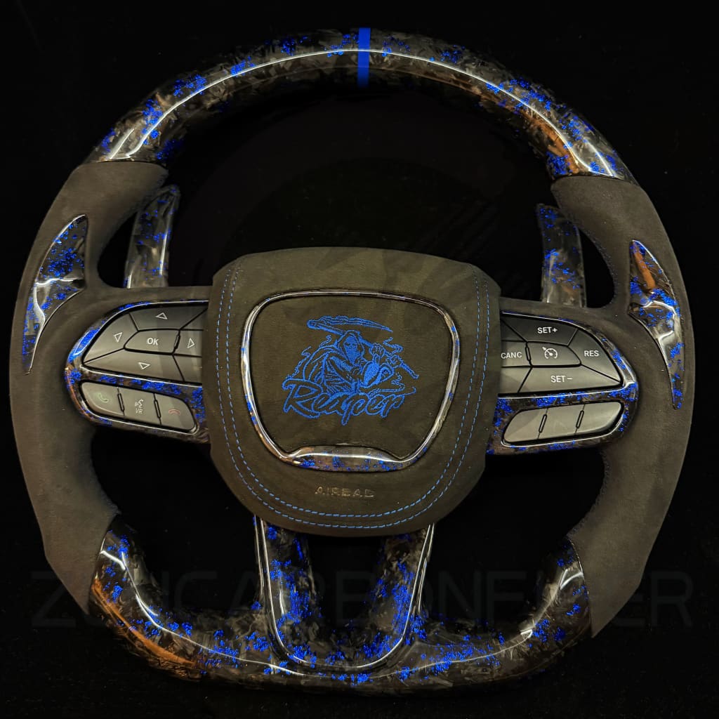 2015-2023 Dodge Charger/Challenger/Durango/WK2 Jeep SRT/Trackhawk Carbon Fiber Steering Wheel Steering Wheels