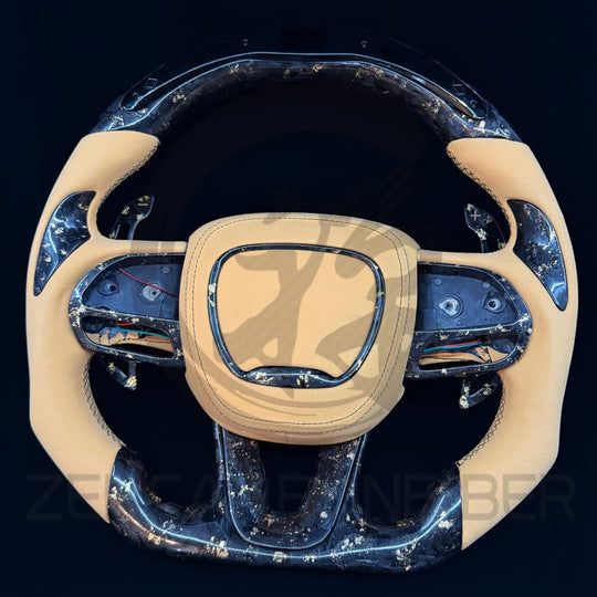 2015-2023 Dodge Charger/Challenger/Durango/WK2 Jeep SRT/Trackhawk Carbon Fiber Steering Wheel - Steering Wheels