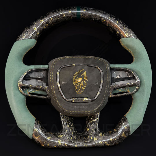 2015-2023 Dodge Charger/Challenger/Durango/WK2 Jeep SRT/Trackhawk Carbon Fiber Steering Wheel - Steering Wheels