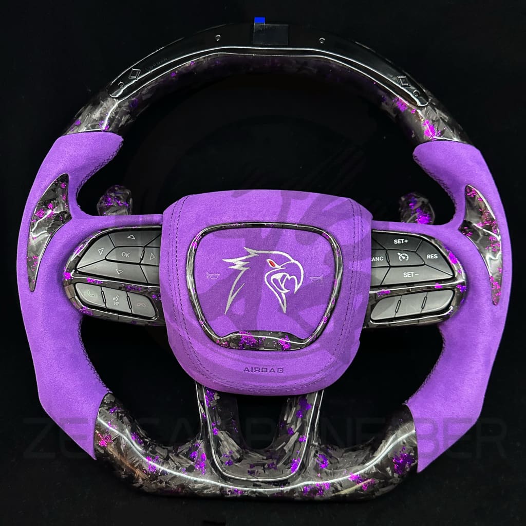 2015-2023 Dodge Charger/Challenger/Durango/WK2 Jeep SRT/Trackhawk Carbon Fiber Steering Wheel Steering Wheels