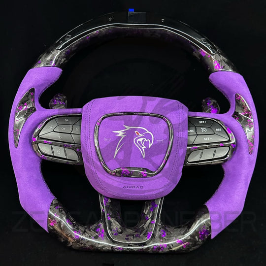 2015-2023 Dodge Charger/Challenger/Durango/WK2 Jeep SRT/Trackhawk Carbon Fiber Steering Wheel Steering Wheels