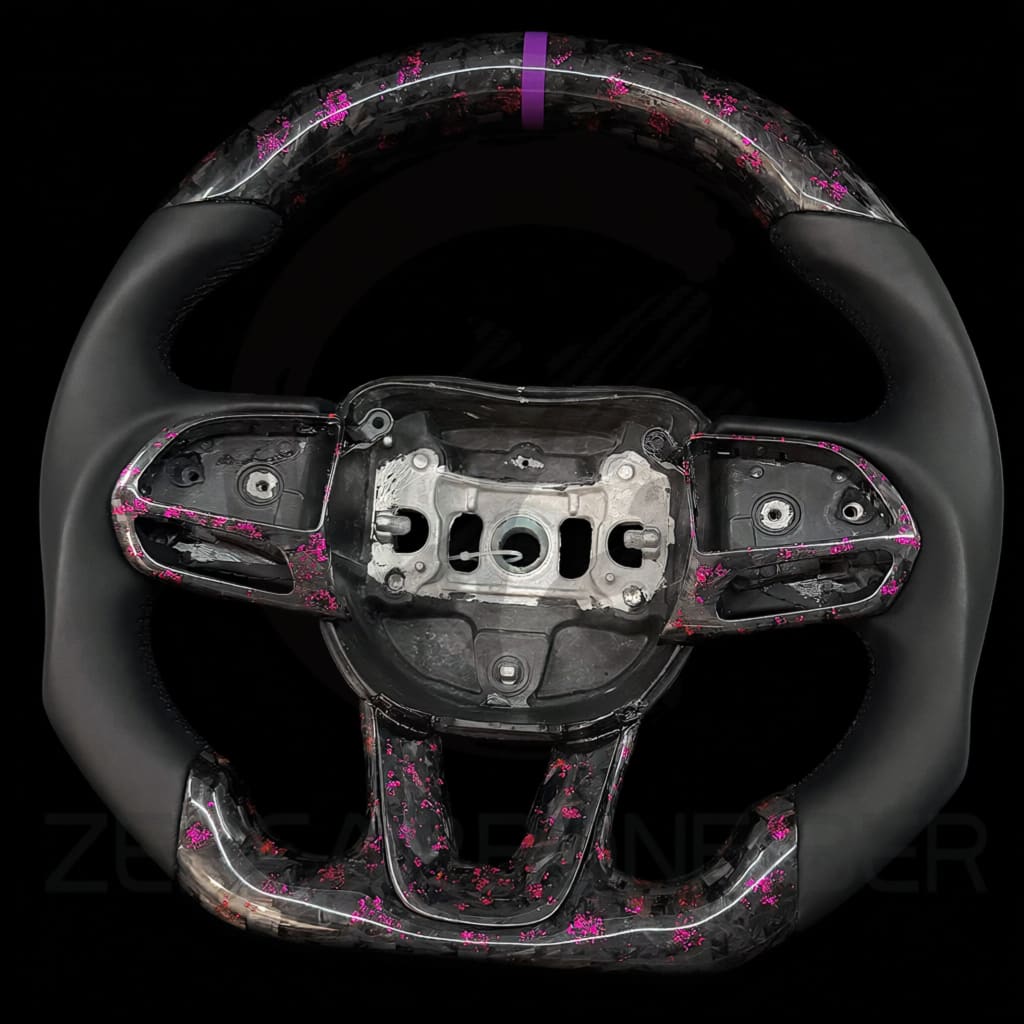 2015-2023 Dodge Charger/Challenger/Durango/WK2 Jeep SRT/Trackhawk Carbon Fiber Steering Wheel - Steering Wheels