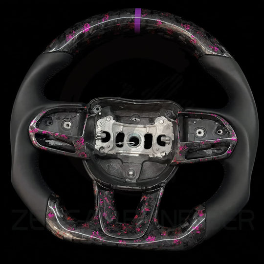2015-2023 Dodge Charger/Challenger/Durango/WK2 Jeep SRT/Trackhawk Carbon Fiber Steering Wheel - Steering Wheels