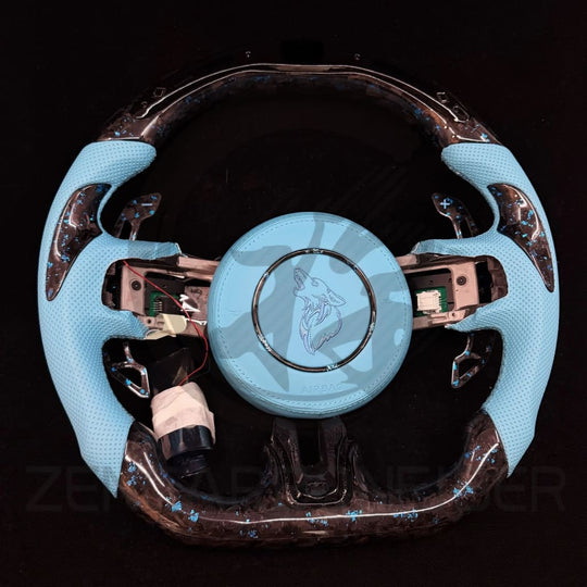 2015-2023 S550 Ford Mustang Carbon Fiber Steering Wheel - Steering Wheels