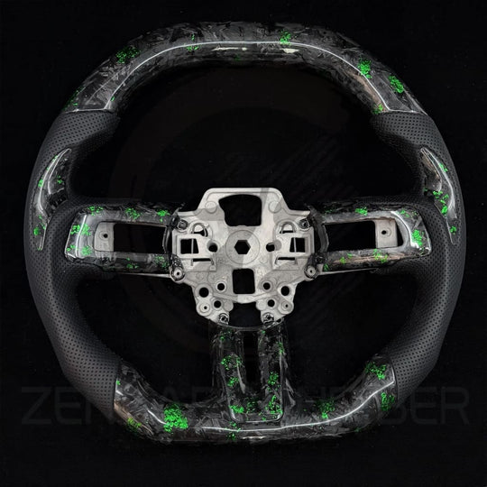 2015-2023 S550 Ford Mustang Carbon Fiber Steering Wheel Steering Wheels