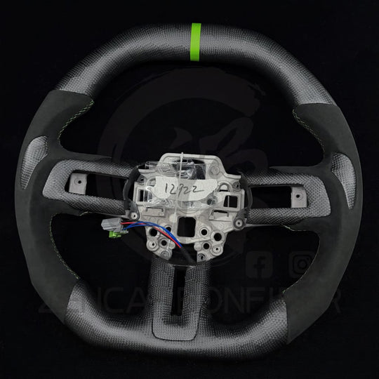 2015-2023 S550 Ford Mustang Carbon Fiber Steering Wheel - Steering Wheels