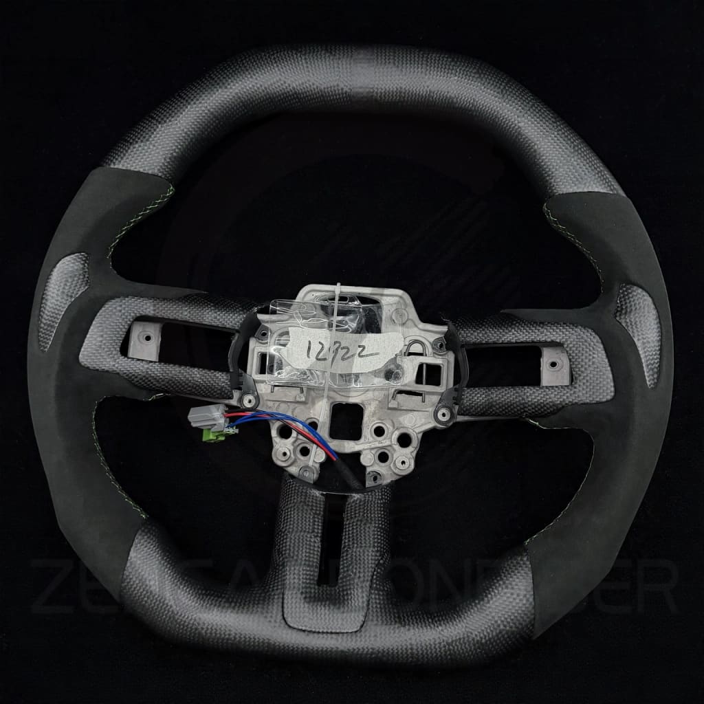 2015-2023 S550 Ford Mustang Carbon Fiber Steering Wheel - Steering Wheels
