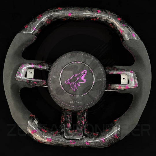 2015-2023 S550 Ford Mustang Carbon Fiber Steering Wheel - Steering Wheels