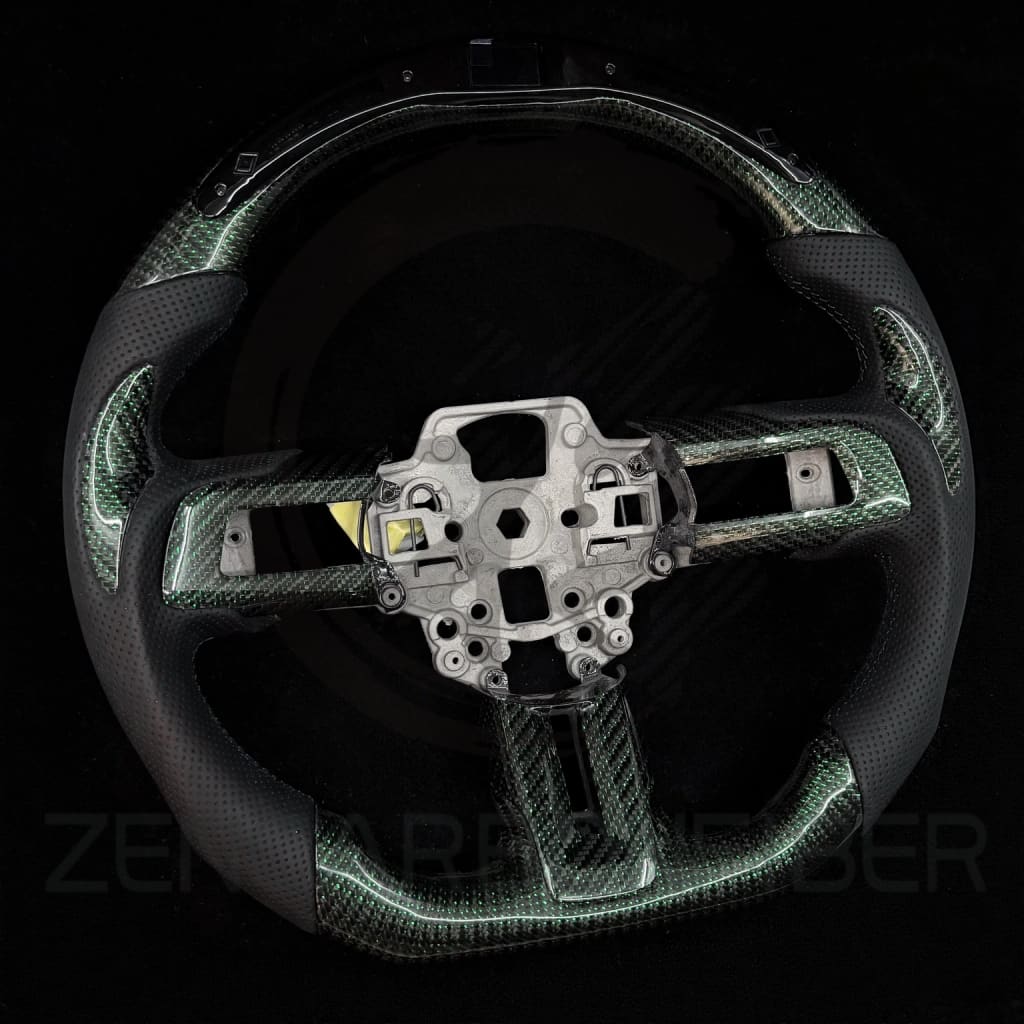 2015-2023 S550 Ford Mustang Carbon Fiber Steering Wheel - Steering Wheels