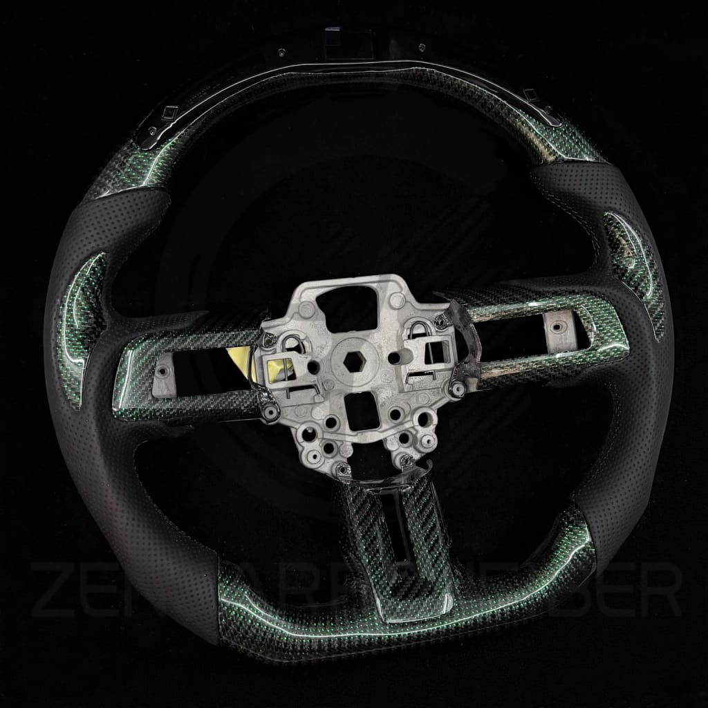 2015-2023 S550 Ford Mustang Carbon Fiber Steering Wheel - Steering Wheels
