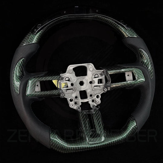 2015-2023 S550 Ford Mustang Carbon Fiber Steering Wheel - Steering Wheels