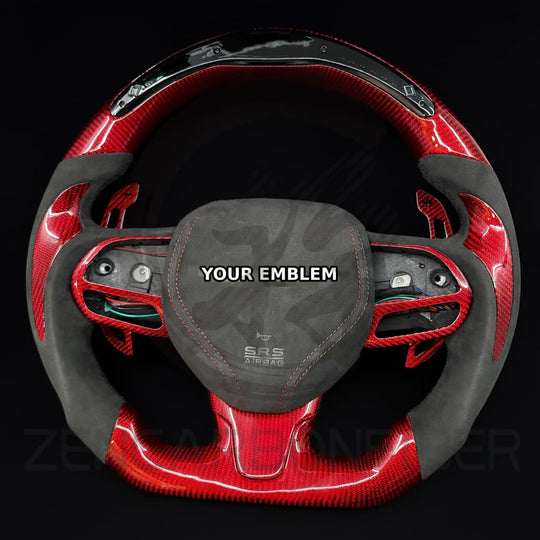 2015+ Chrysler 300 Carbon Fiber Steering Wheel - Steering Wheels