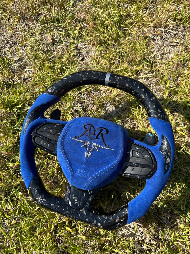 2015+ Chrysler 300 Carbon Fiber Steering Wheel