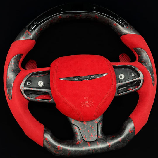 2015+ Chrysler 300 Carbon Fiber Steering Wheel - Steering Wheels