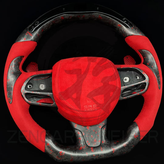 2015+ Chrysler 300 Carbon Fiber Steering Wheel - Steering Wheels
