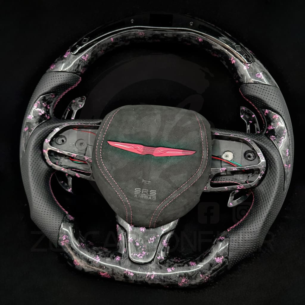 2015+ Chrysler 300 Carbon Fiber Steering Wheel - Steering Wheels