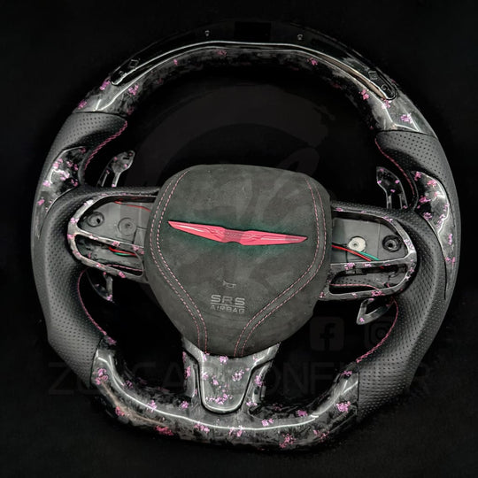 2015+ Chrysler 300 Carbon Fiber Steering Wheel - Steering Wheels