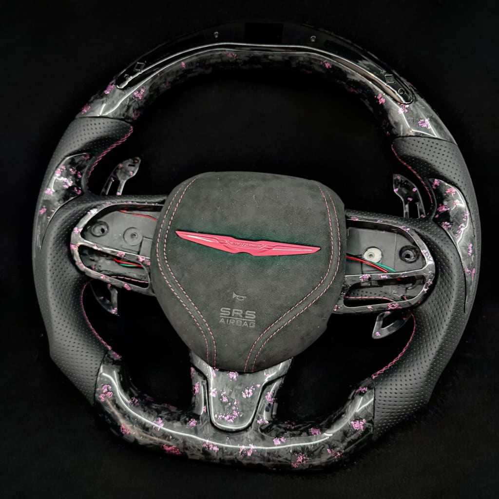 2015+ Chrysler 300 Carbon Fiber Steering Wheel - Steering Wheels