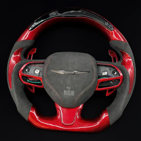 2015+ Chrysler 300 Carbon Fiber Steering Wheel - Steering Wheels