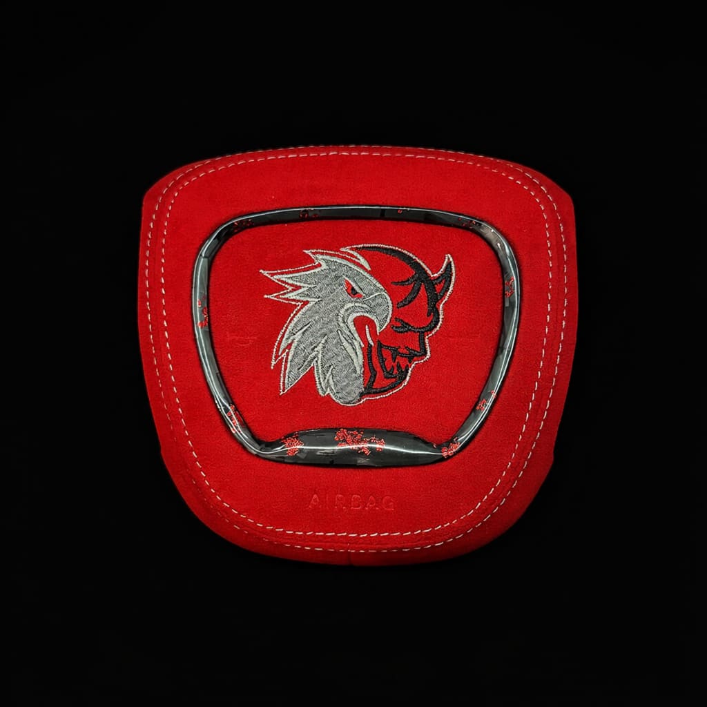 2015+ Dodge Charger/Challenger/Durango/Jeep WK2 SRT Custom Airbag Cover - airbag cover