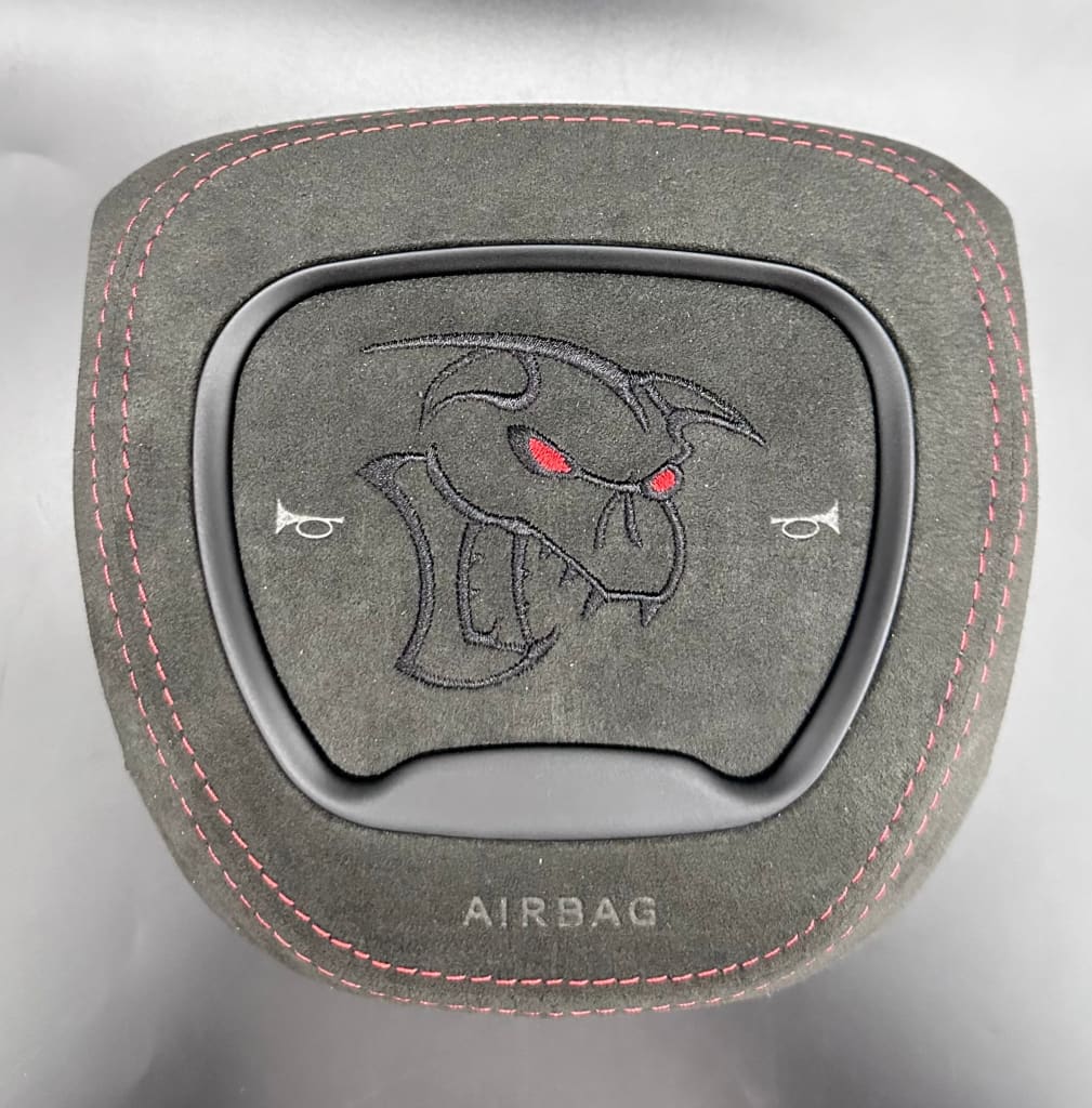 2015 + Dodge Charger/Challenger/Durango/Jeep Wk2 Srt Custom Airbag Cover