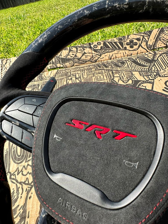 2015+ Dodge Charger/Challenger/Durango/Jeep Wk2 Srt Custom Airbag Cover