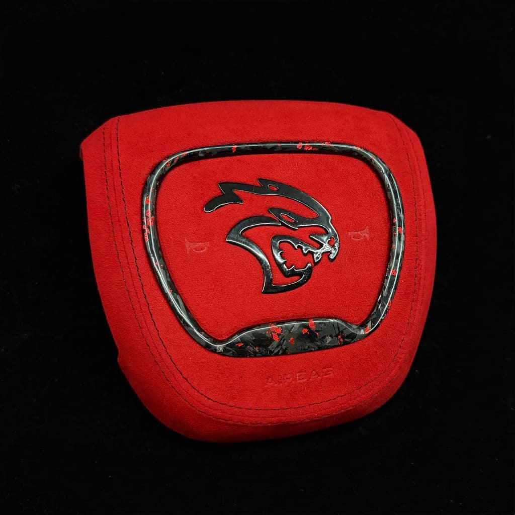 2015+ Dodge Charger/Challenger/Durango/Jeep WK2 SRT Custom Airbag Cover Dodge / Hellcat airbag cover