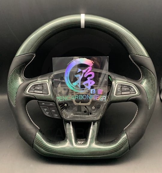 2015+ Ford Focus St/Rs Carbon Fiber Steering Wheel