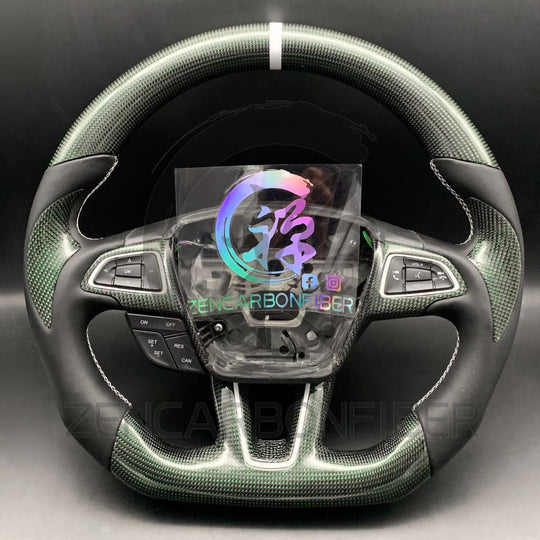 2015+ Ford Focus ST/RS Carbon Fiber Steering Wheel - Steering Wheels
