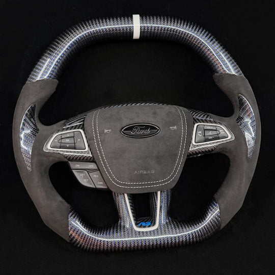 2015+ Ford Focus ST/RS Carbon Fiber Steering Wheel Steering Wheels
