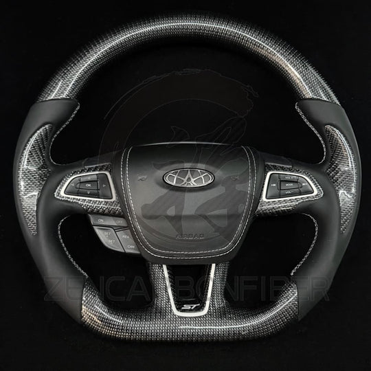 2015+ Ford Focus ST/RS Carbon Fiber Steering Wheel - Steering Wheels