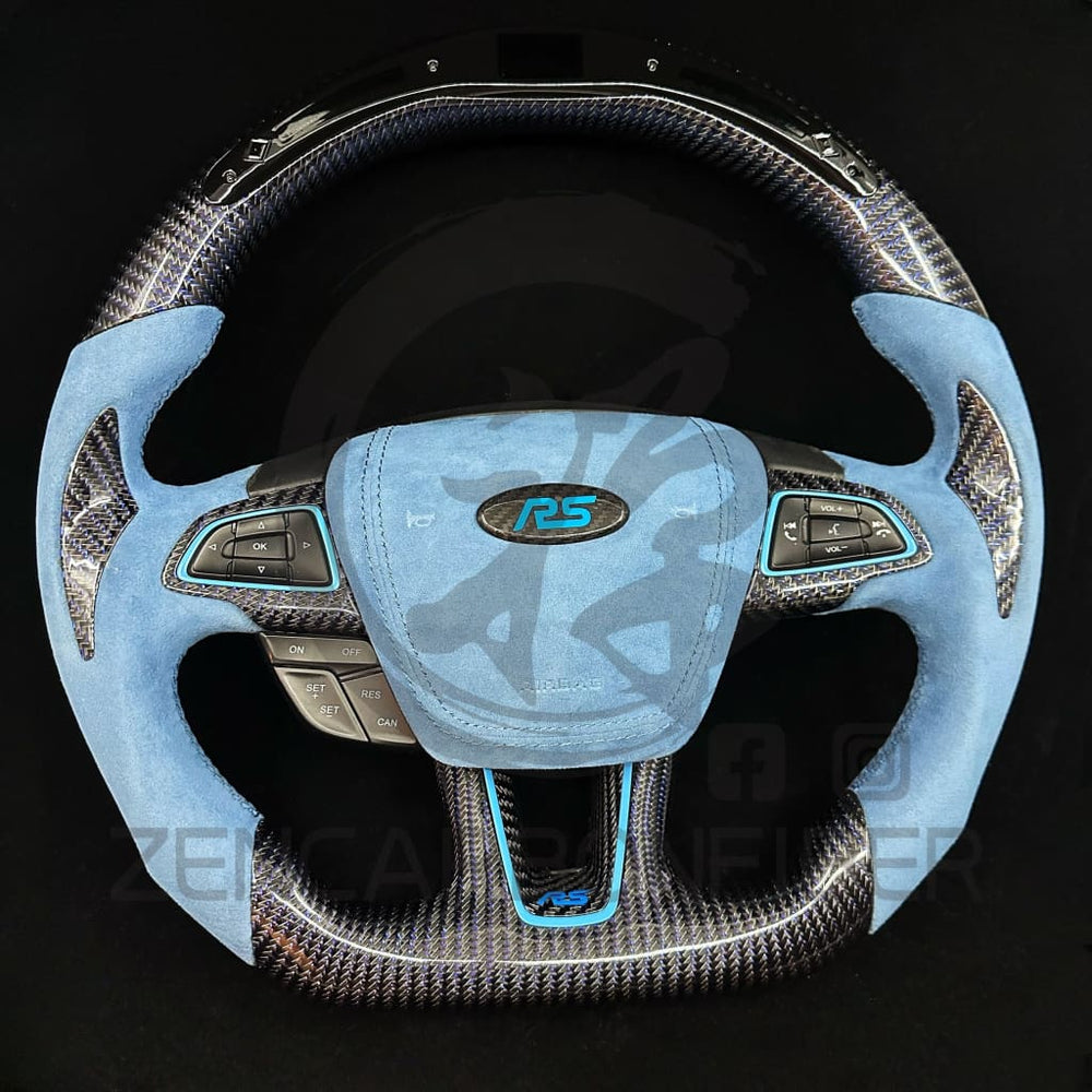 2015+ Ford Focus ST/RS Carbon Fiber Steering Wheel Steering Wheels