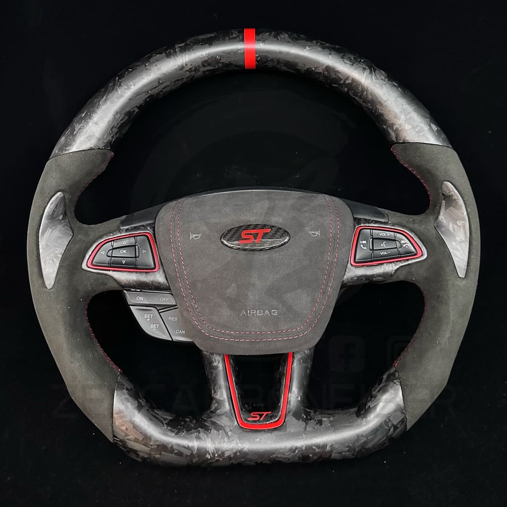2015 + Ford Focus ST/RS Carbon Fiber Steering Wheel Steering Wheels