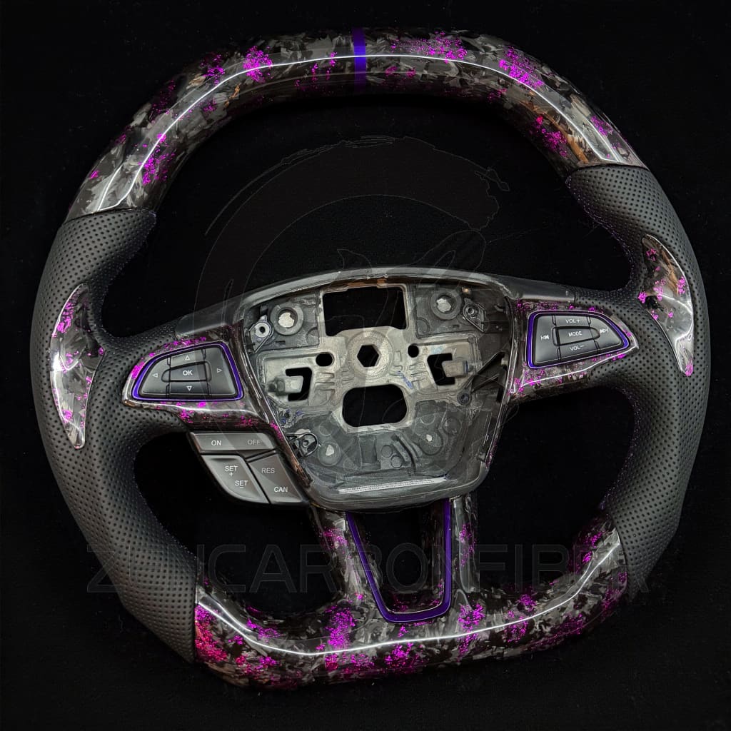 2015+ Ford Focus ST/RS Carbon Fiber Steering Wheel Steering Wheels