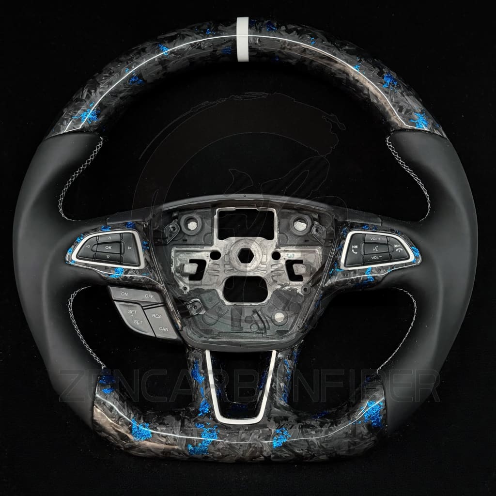 2015+ Ford Focus ST/RS Carbon Fiber Steering Wheel - Steering Wheels
