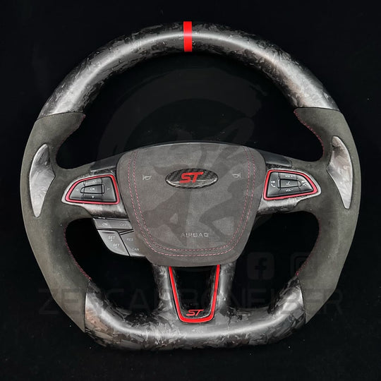 2015 + Ford Focus ST/RS Carbon Fiber Steering Wheel Steering Wheels