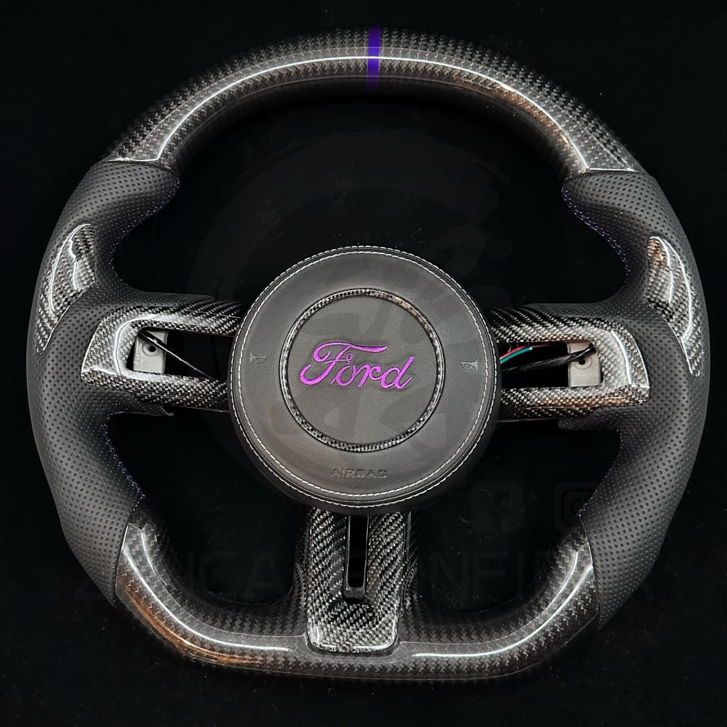 2015 + S550 Ford Mustang Carbon Fiber Steering Wheel Steering Wheels