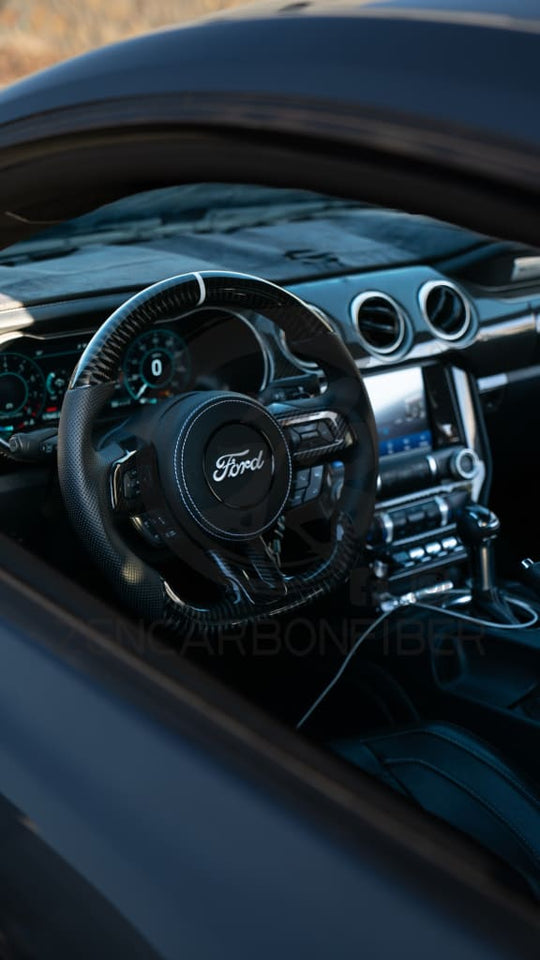 2015 + S550 Ford Mustang Carbon Fiber Steering Wheel Steering Wheels