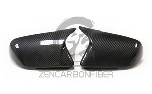 2015 + S550 Ford Mustang M-Style Carbon Fiber Mirror Cap Covers